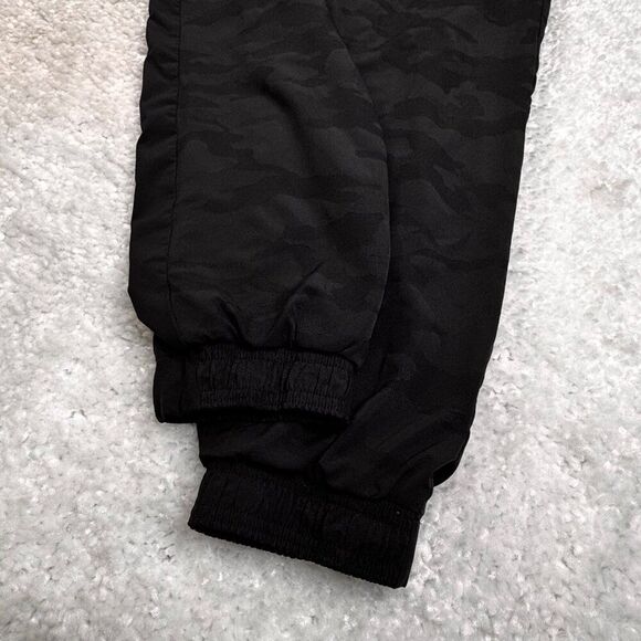 Athleta Brookyln Textured Lined Jogger Black Camo 12 - Picture 7 of 10